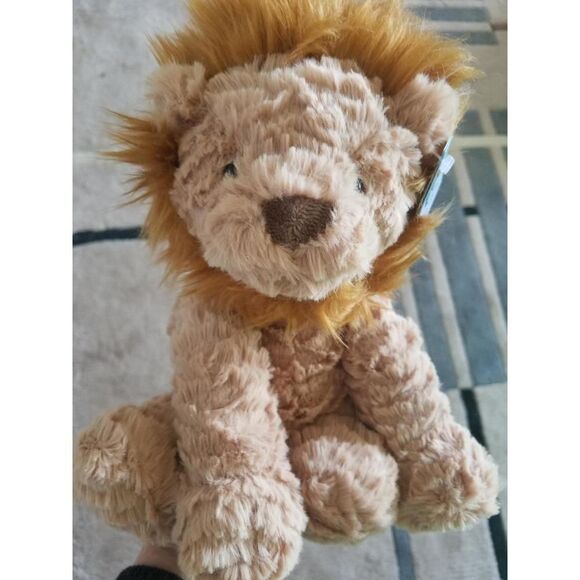 Jellycat Fuddlewuddle Lion Stuffed Animal, Medium, 9 inches Medium - 9" - Picture 7 of 11